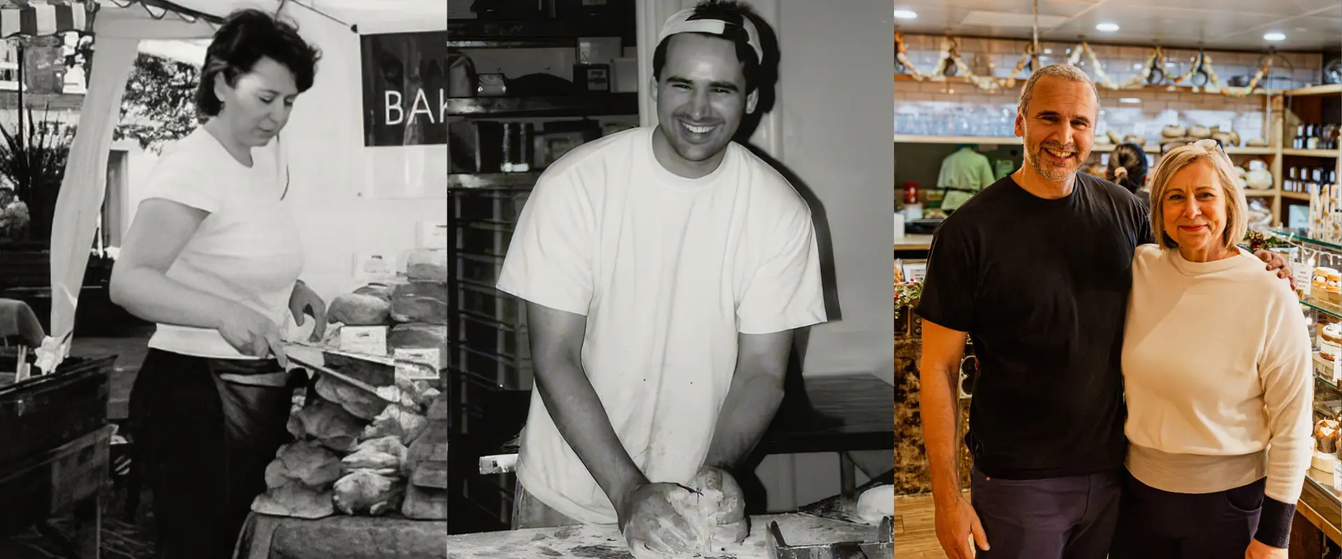 Helen and Paul then and now